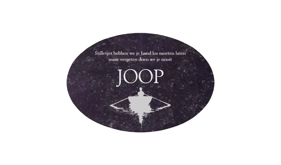 Gedenksteen Ovaal - Afbeelding 8