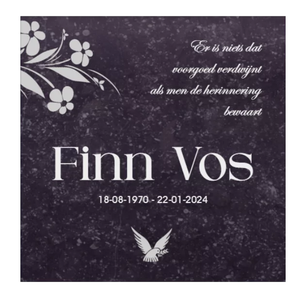 Gedenksteen Vierkant - Afbeelding 9