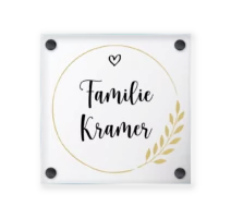 Plexiglas naamborden helder (Art. 1050)