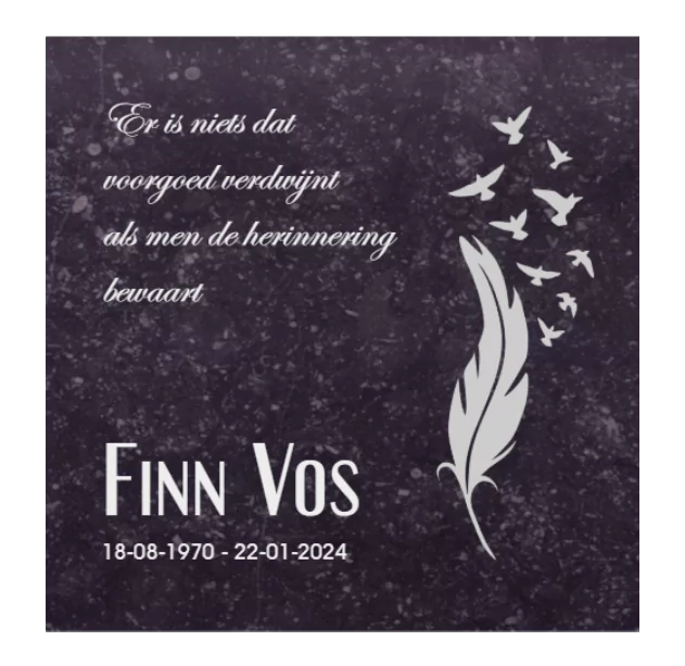 Gedenksteen Vierkant - Afbeelding 5