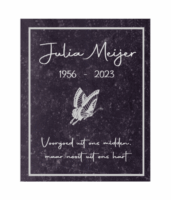 Gedenksteen Rechthoek Staand