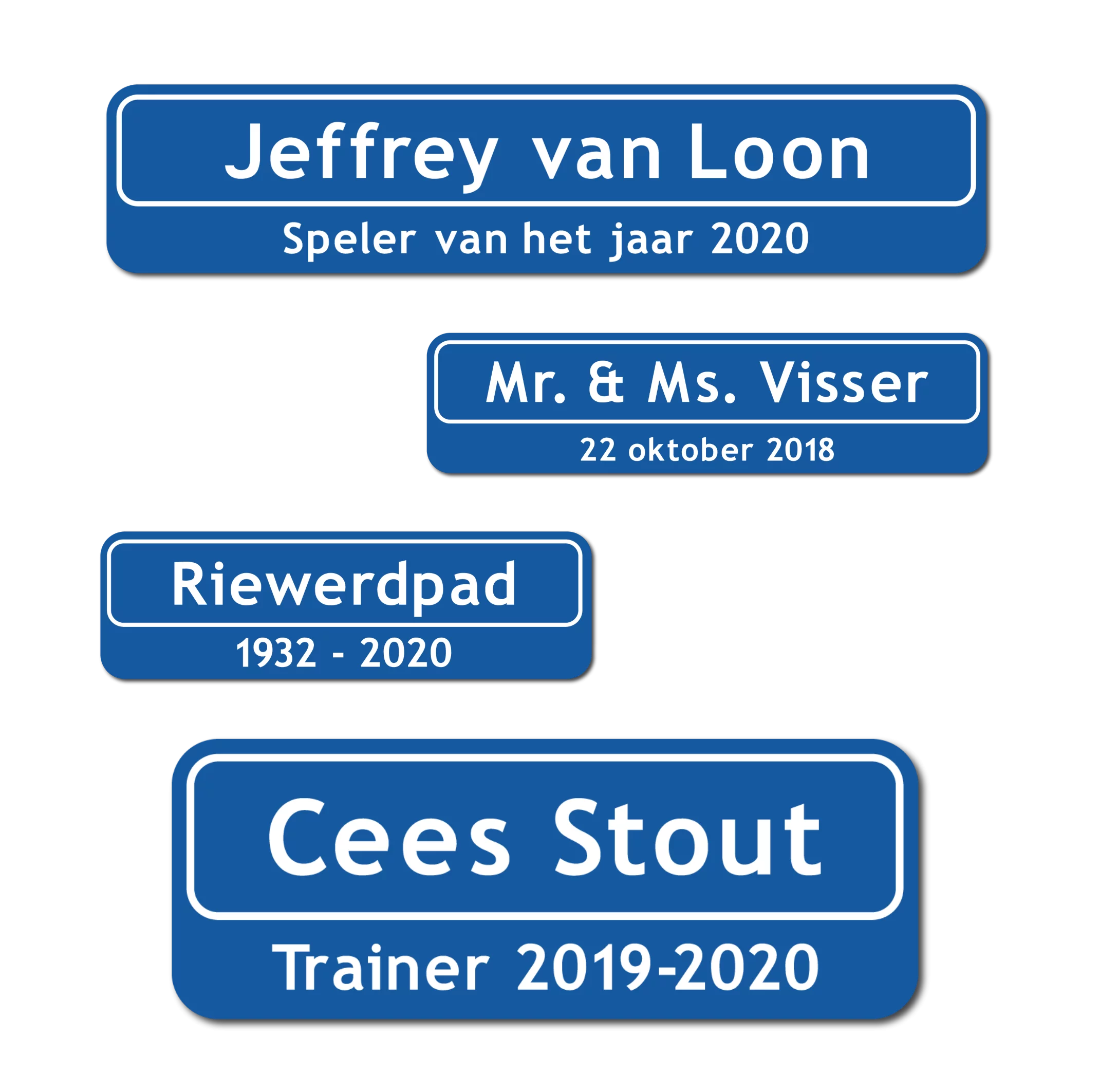 Straatnaambord (DST03)