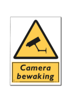 Waarschuwing Camera bewaking (DWA24)
