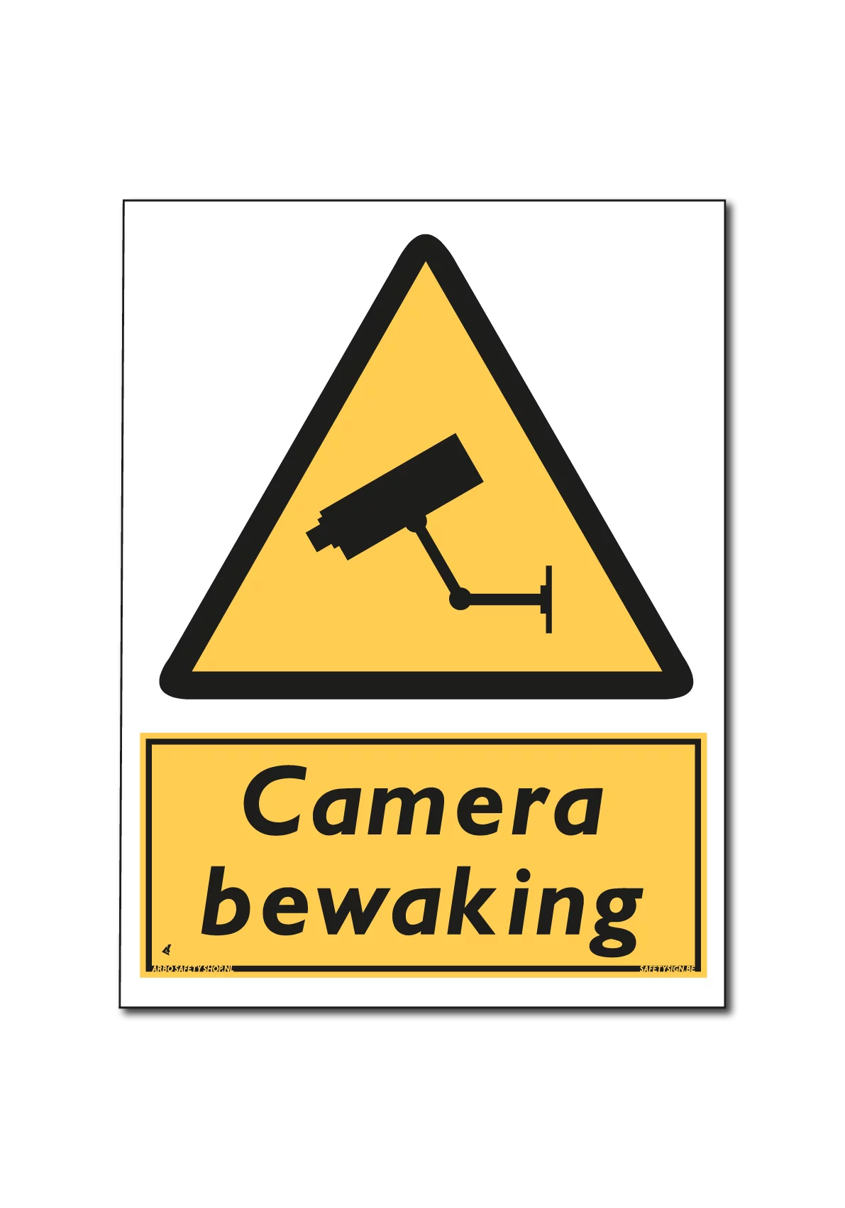 Waarschuwing Camera bewaking (DWA24)