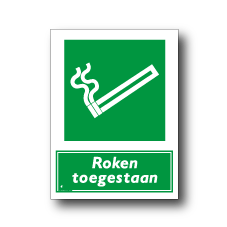 Roken toegestaan (DRO44)