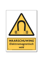 Waarschuwing WAARSCHUWING Elektromagnetisch veld (DWA12)
