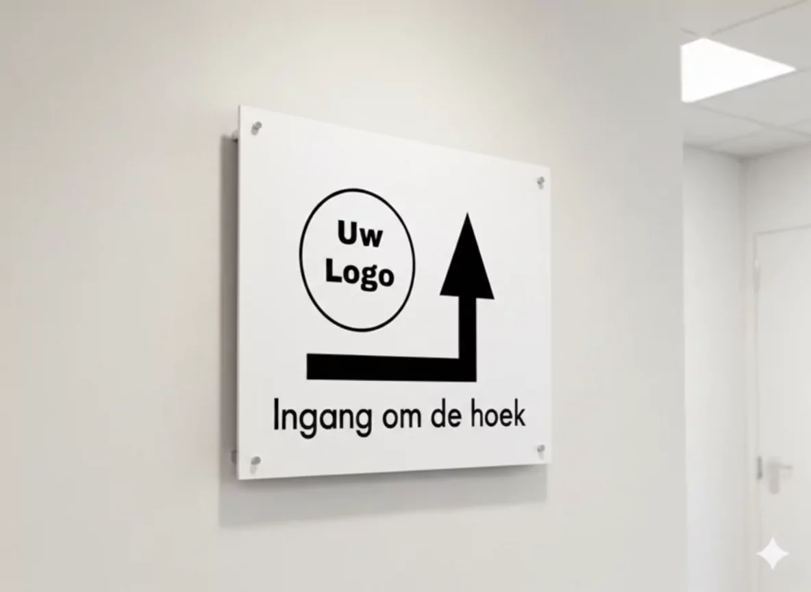Bedrijfsbord Zelf ontwerpen - Afbeelding 4