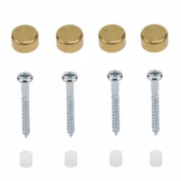 Luxe Schroefset Messing