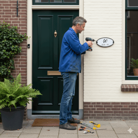 Naambordje voor je voordeur – zo geef je je huis een eigen gezicht