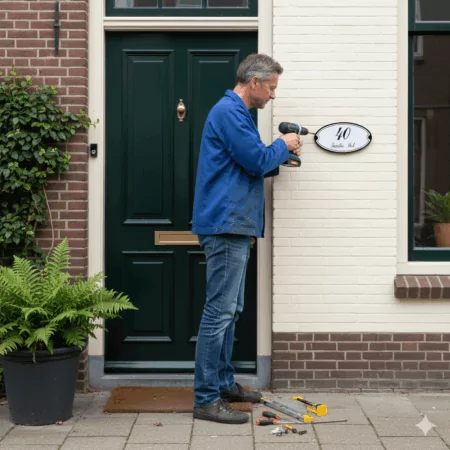 Naambordje voor je voordeur – zo geef je je huis een eigen gezicht