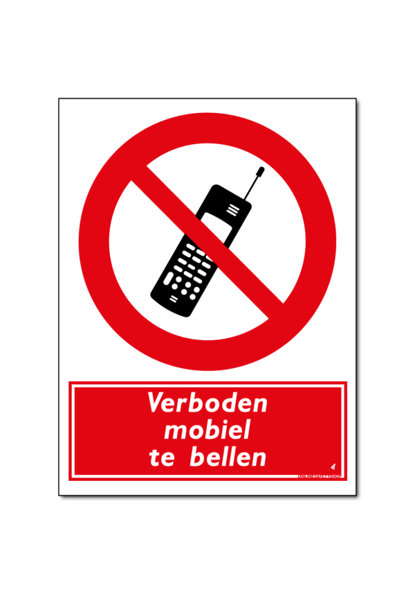 Verboden telefoon