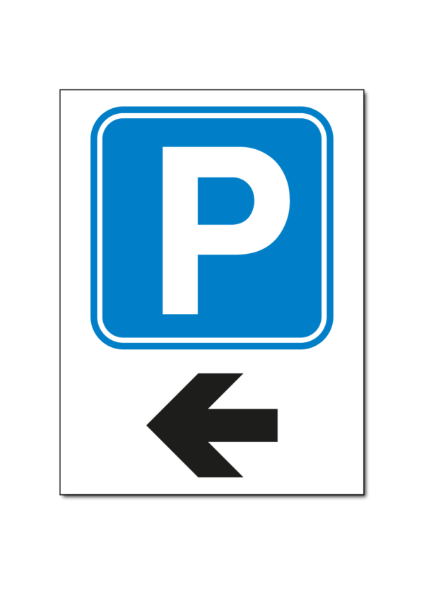 parkeren linksaf