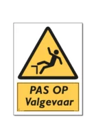 Waarschuwing PAS OP Valgevaar (DWA23)
