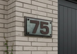 Design Betonlook Huisnummerbord