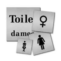 Deurbordje Toilet dames (TD01)