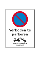 Verboden te parkeren (DGE79)
