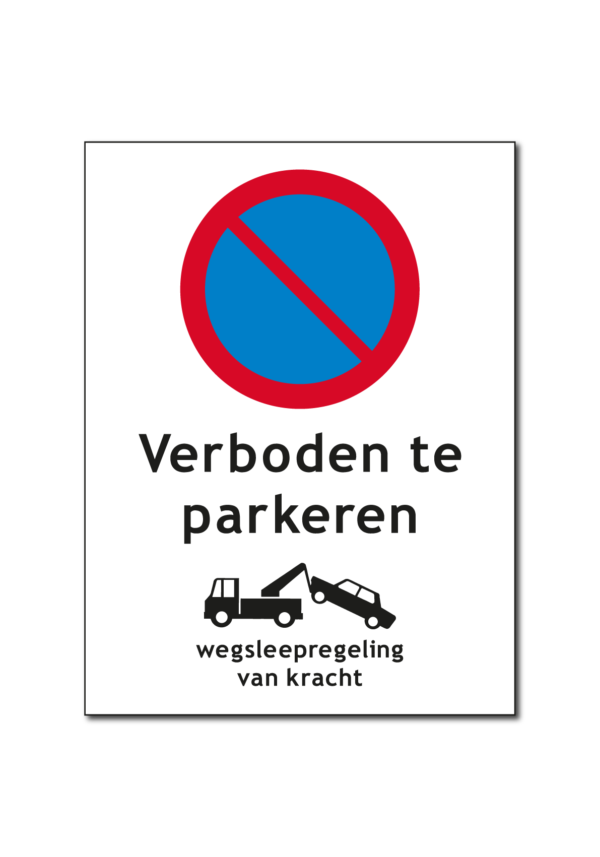 verboden te parkeren bord kopen