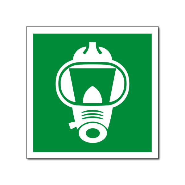 gasmasker pictogram