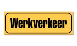 Werkverkeer sticker (DWA41)