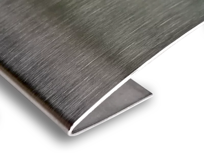 RVS naamplaatje nieuwe stijl 30 x 20 cm (Art.1410) - Afbeelding 3